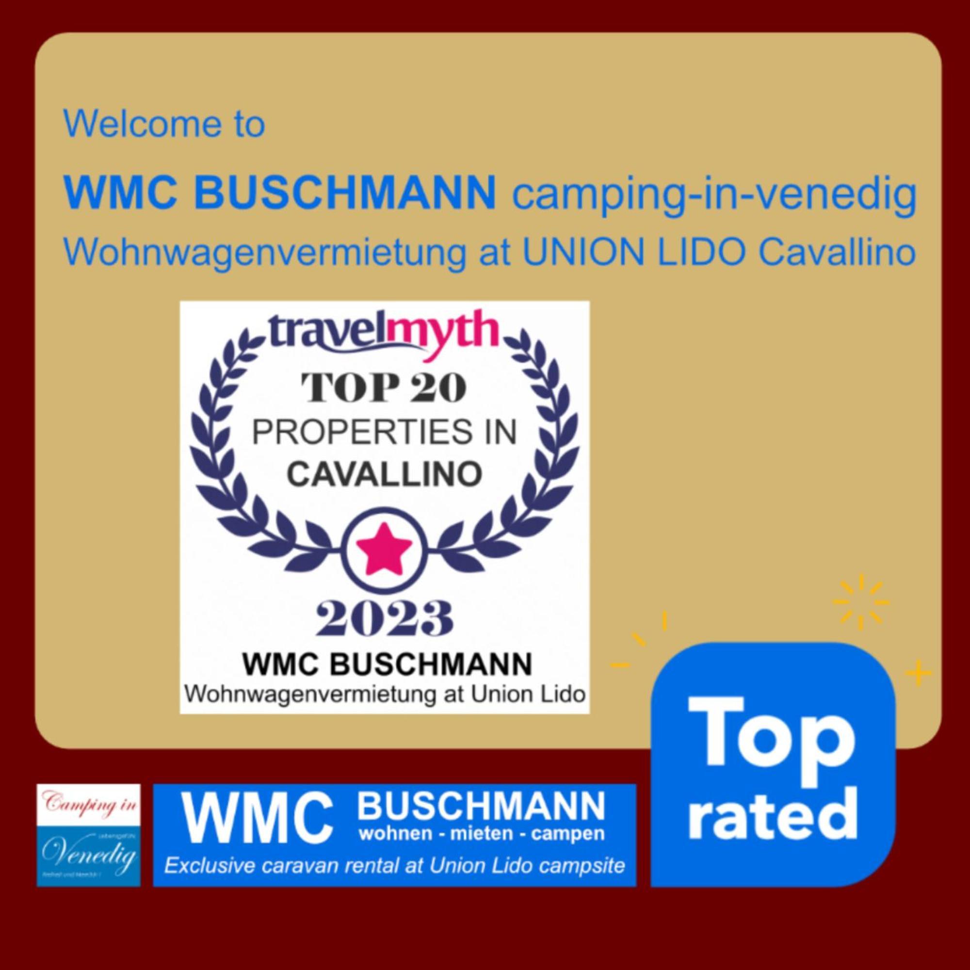 Wmc Buschmann Camping-In-Venedig Wohnwagenvermietung At Union Lido Cavallino Ngoại thất bức ảnh